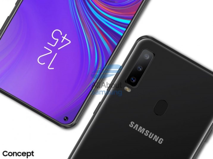 El Samsung Galaxy A8s llegará en enero con la pantalla Infinity O