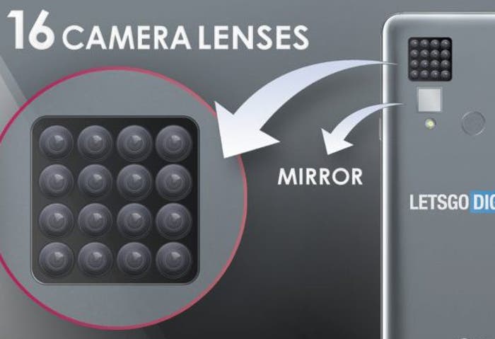 ¿Está pensando LG en lanzar un móvil con 16 cámaras? ¡Eso parece!