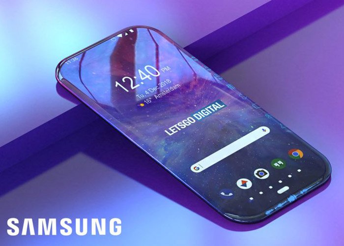 El Samsung del futuro aparece en una patente con una «pantalla infinita»