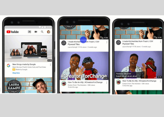 YouTube lanza la reproducción automática de vídeos en la pestaña de Inicio