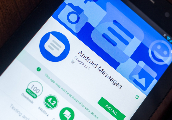 Google ya prueba su app de Mensajes con efectos tipo Instagram