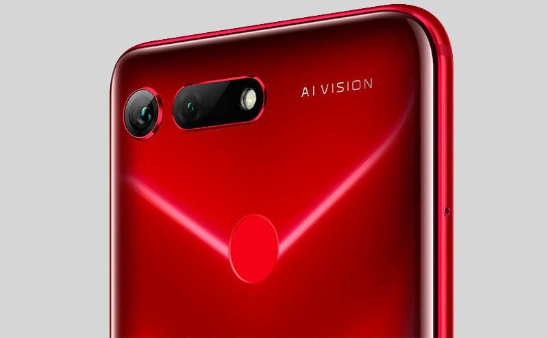 Honor View 20 rojo