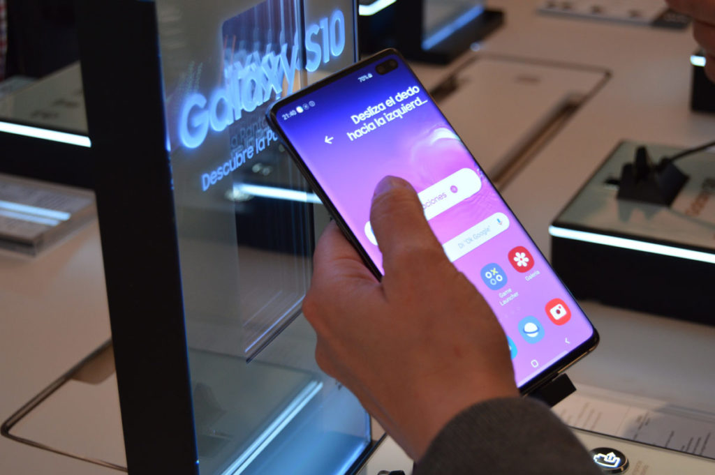 Samsung trabaja en un nuevo método de desbloqueo con un sensor más grande