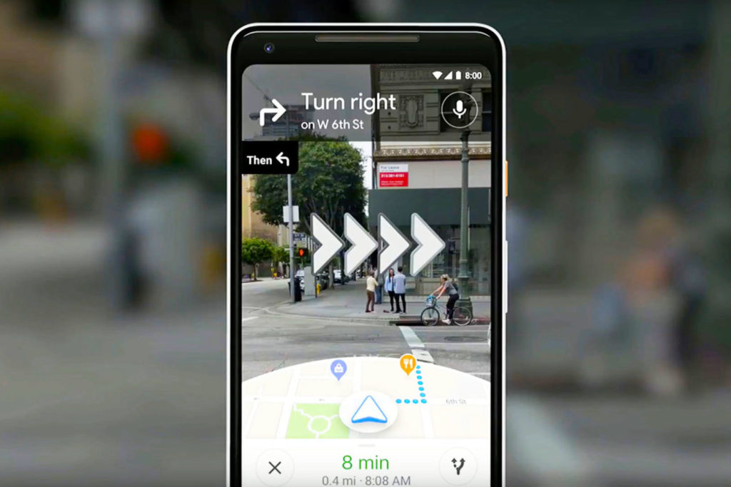 Google Maps empieza a desplegar su navegación a pie con realidad aumentada