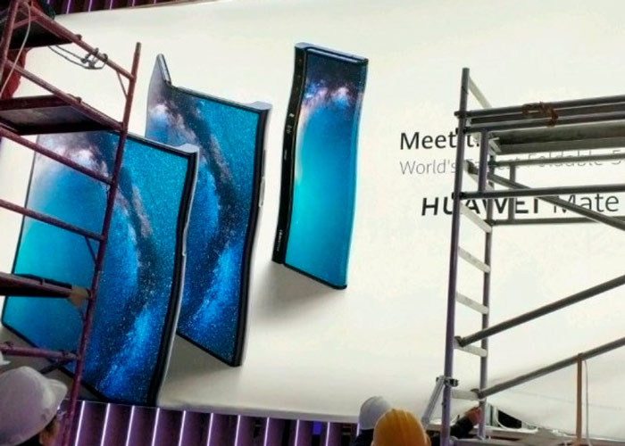 Huawei Mate X: así es el primer móvil plegable de Huawei