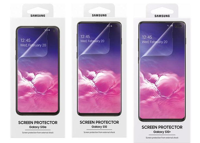 El lector de huellas del Samsung Galaxy S10 sí funcionará con los protectores de pantalla