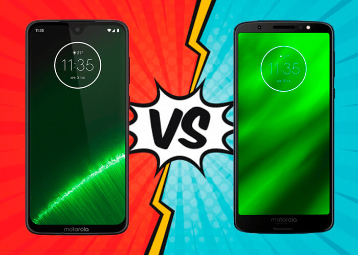 Motorola Moto G7 vs Motorola Moto G6, ¿qué ha cambiado?