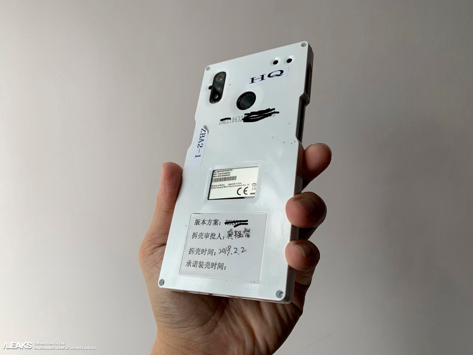 Prototipo Xiaomi Mi 9