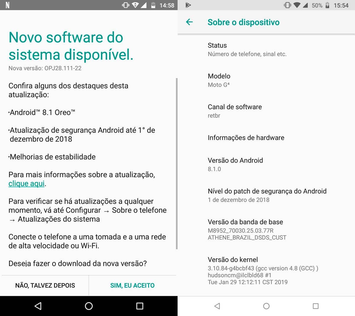 Motorola Moto G4 Play recebe o Android Oreo através da ROM crDroid - 4gnews