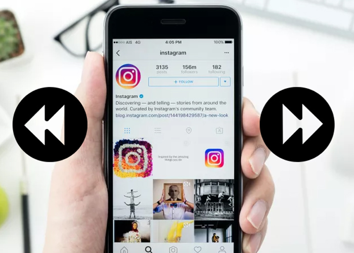Instagram permitirá retroceder o adelantar los vídeos con la nueva barra temporal
