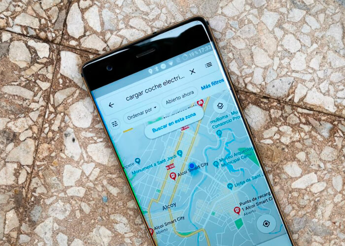 Google Maps ahora te muestra los puntos de recarga para coches eléctricos