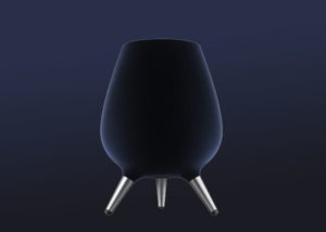 Samsung patenta un altavoz inteligente con pantalla enrollable