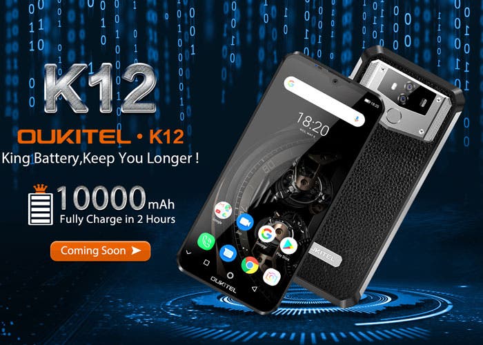 Batería gigantesca para el Oukitel K12: aquí están todas las especificaciones