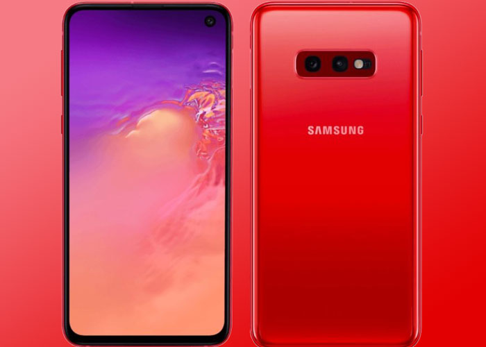 El Samsung Galaxy S10e también se apunta a la versión «Cardinal Red»