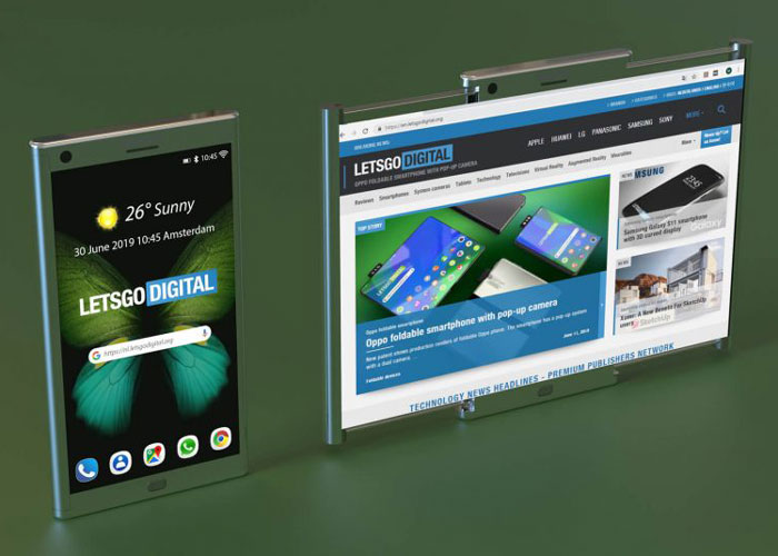 Samsung patenta un nuevo teléfono flexible con mecanismo enrollable