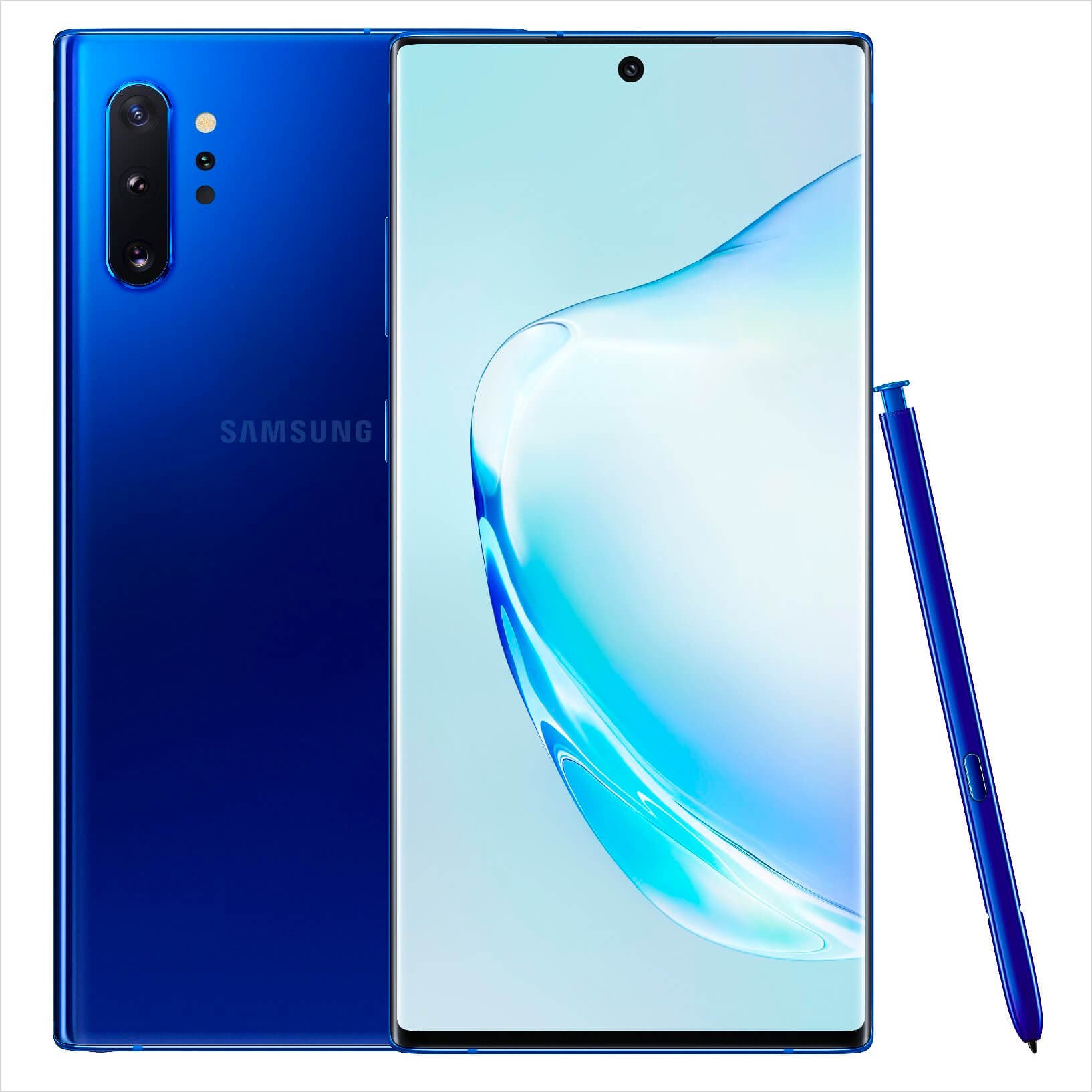 Samsung Galaxy Note 10+ azul