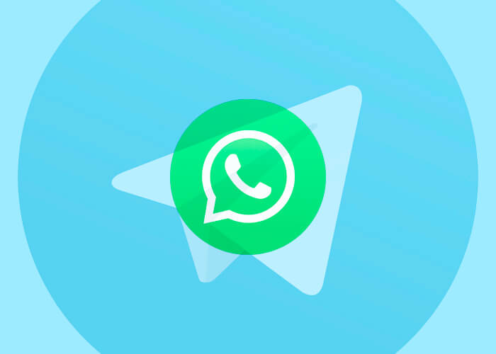 WhatsApp and Telegram