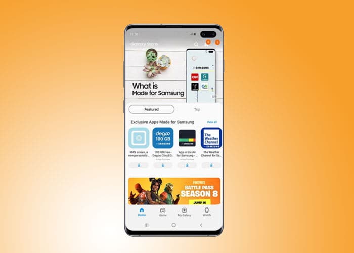 ¿Cuáles son las mejores aplicaciones del año para Samsung?