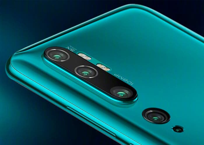 Todos los detalles de las cámaras del Xiaomi Mi Note 10