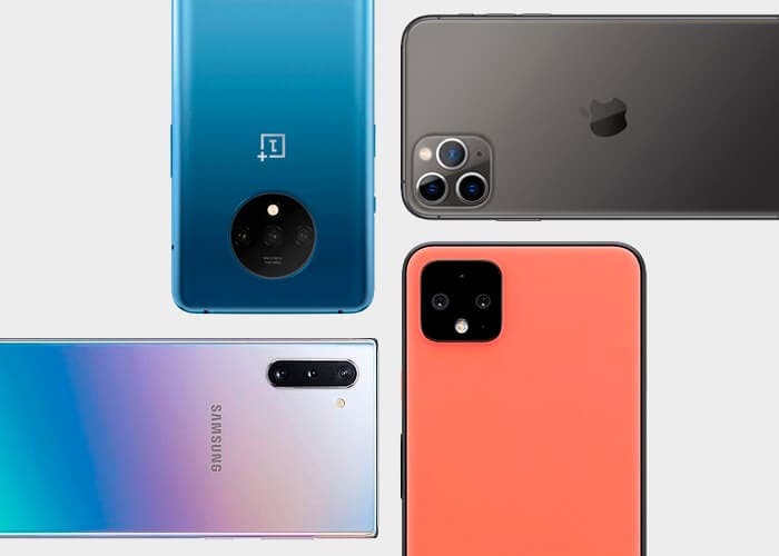 El Pixel 4 contra sus rivales: iPhone 11 Pro, OnePlus 7T y Samsung Galaxy Note 10