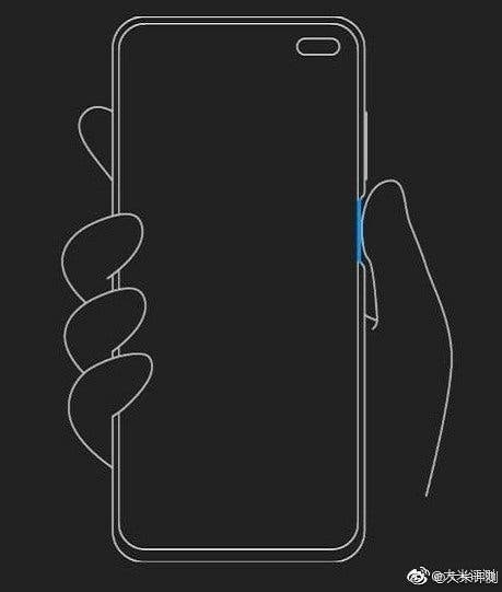 Redmi K30 sensor de huellas