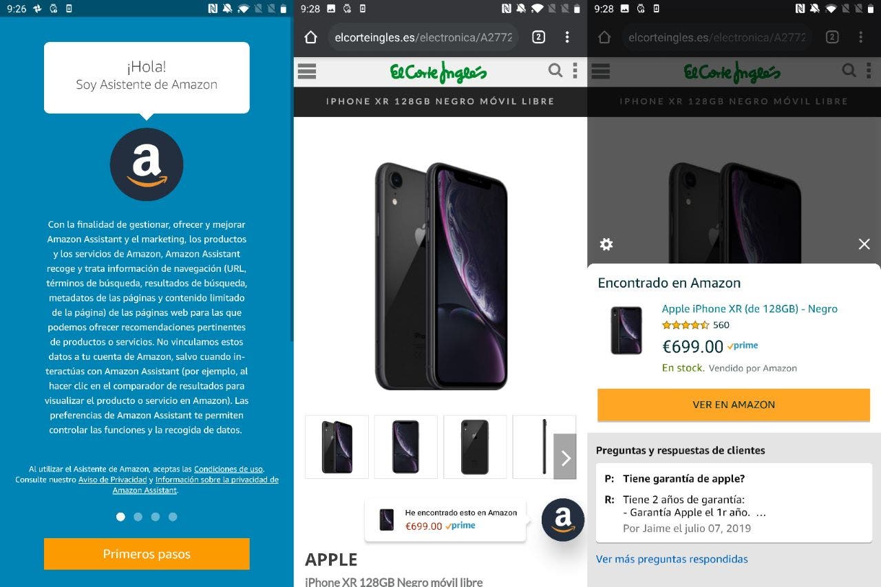 Amazon Assistant, una aplicación que te espía para ayudarte a ahorrar