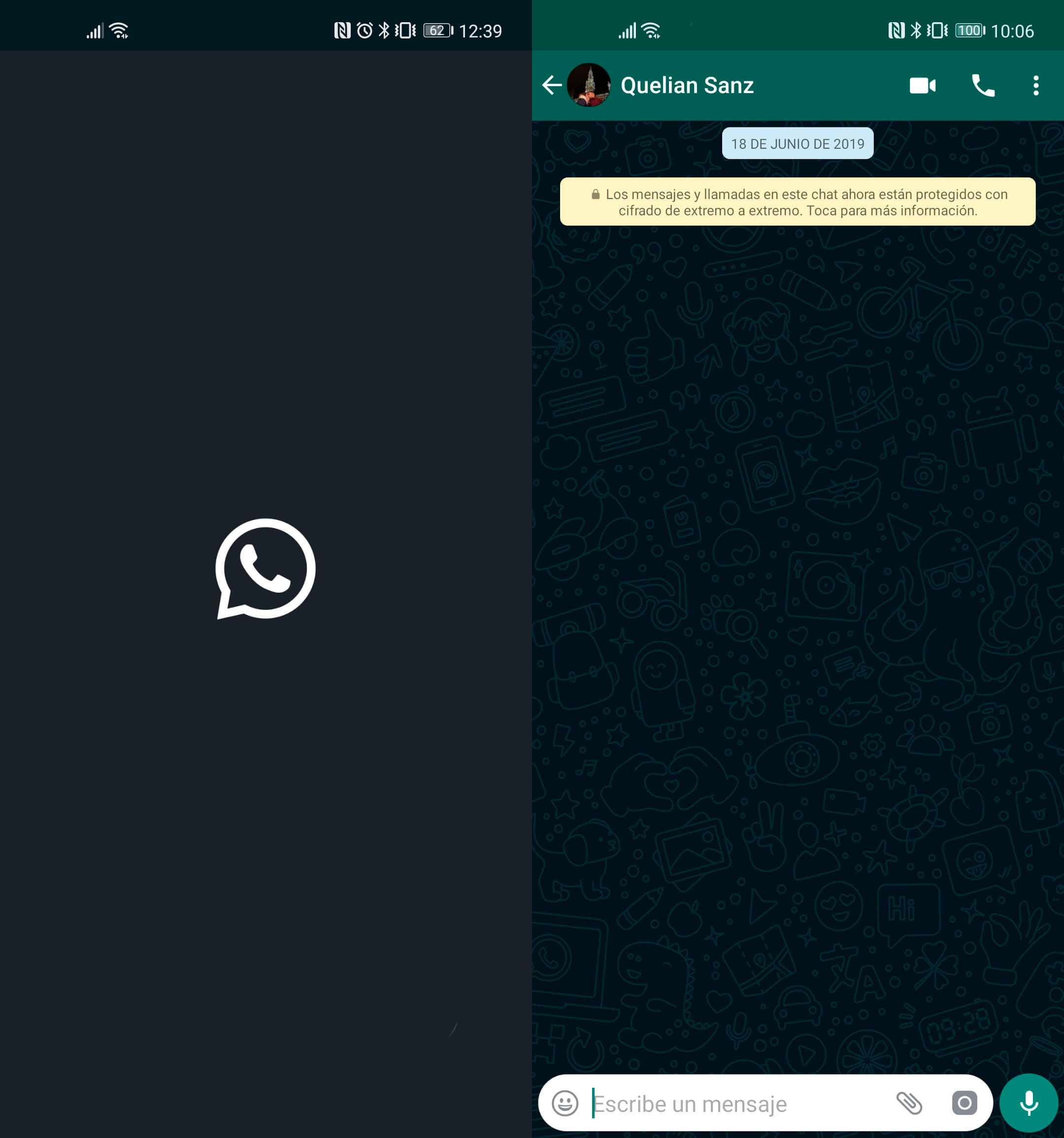 WhatsApp modo oscuro