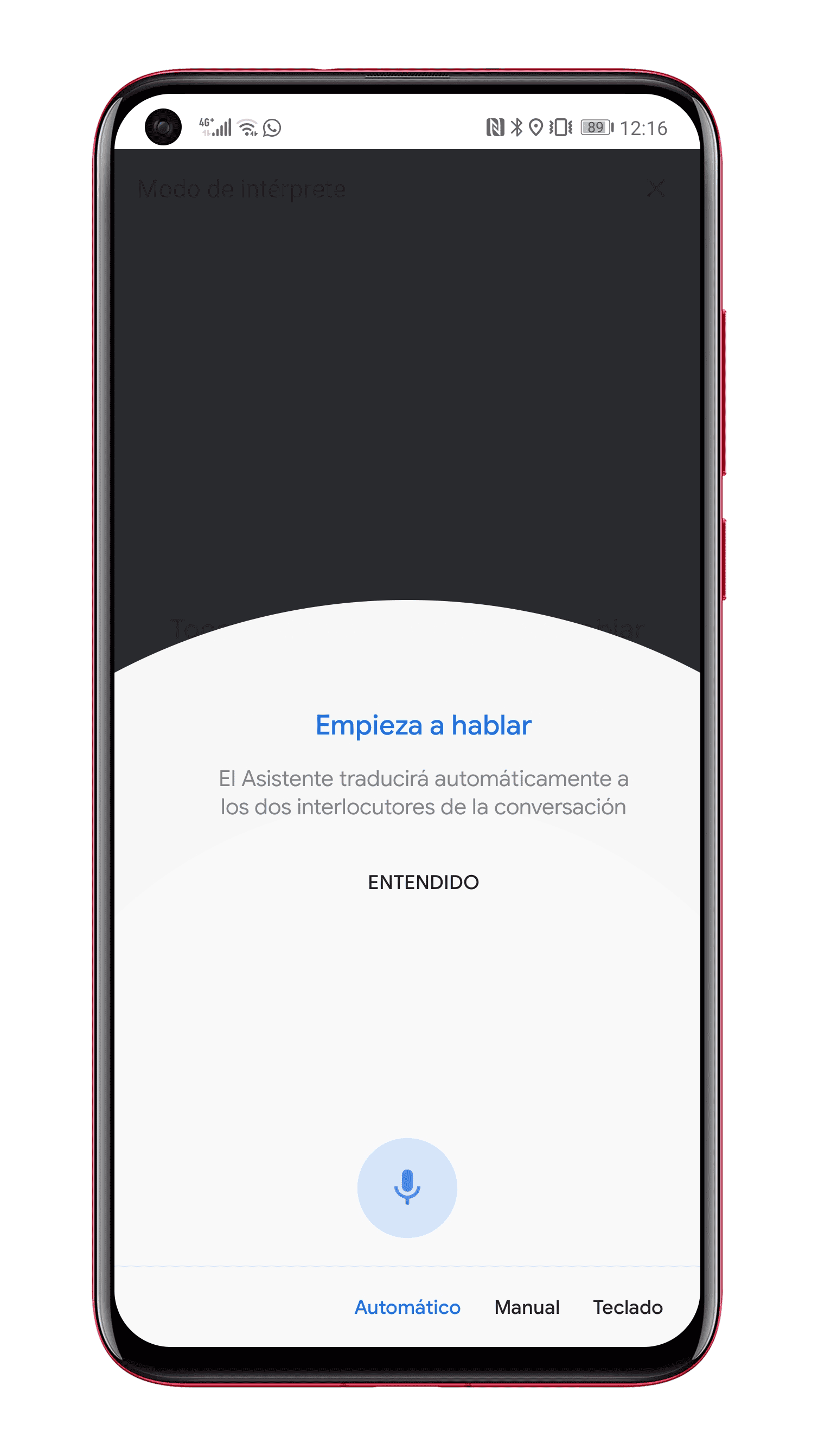 Quiero Que Seas Mi Traductor De Inglés Google Assistant ya puede utilizarse como traductor instantáneo