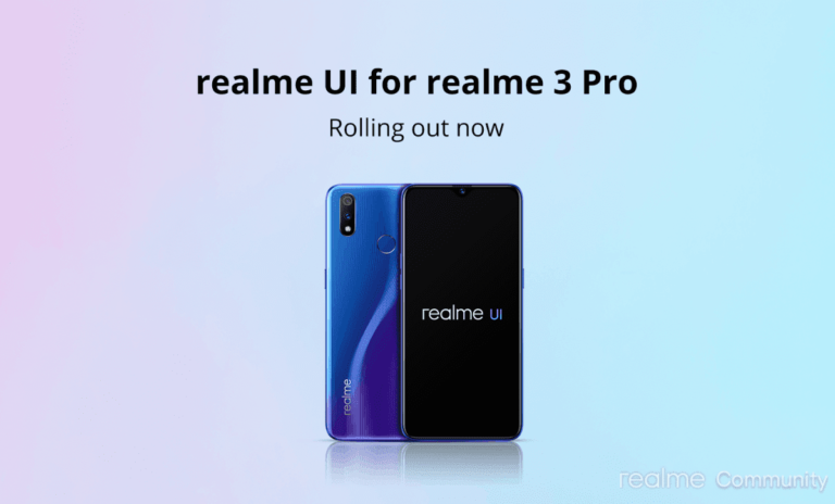 El realme 3 Pro comienza a recibir Android 10 y realme UI