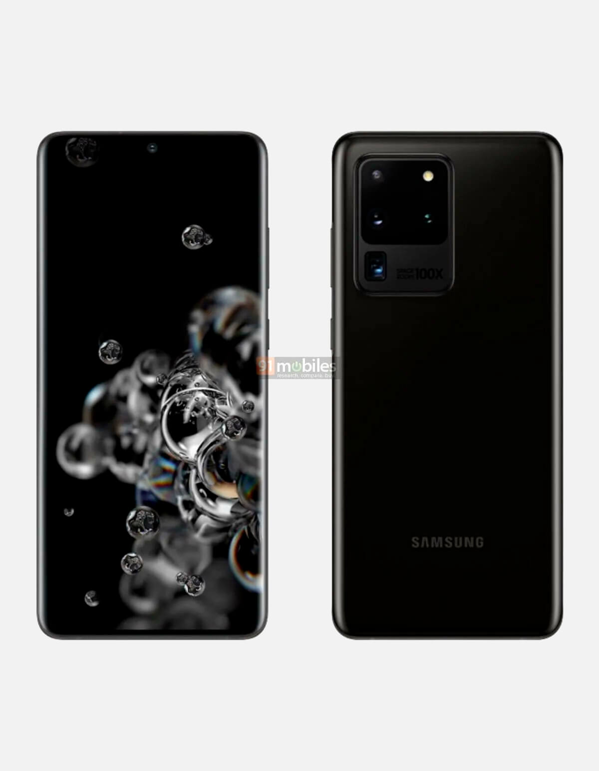 Samsung Galaxy S20 Ultra negro