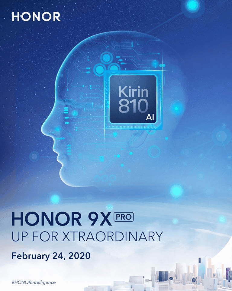 HONOR 9X Pro presentación global