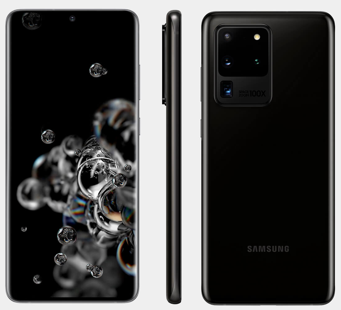 Samsung Galaxy S20 negro