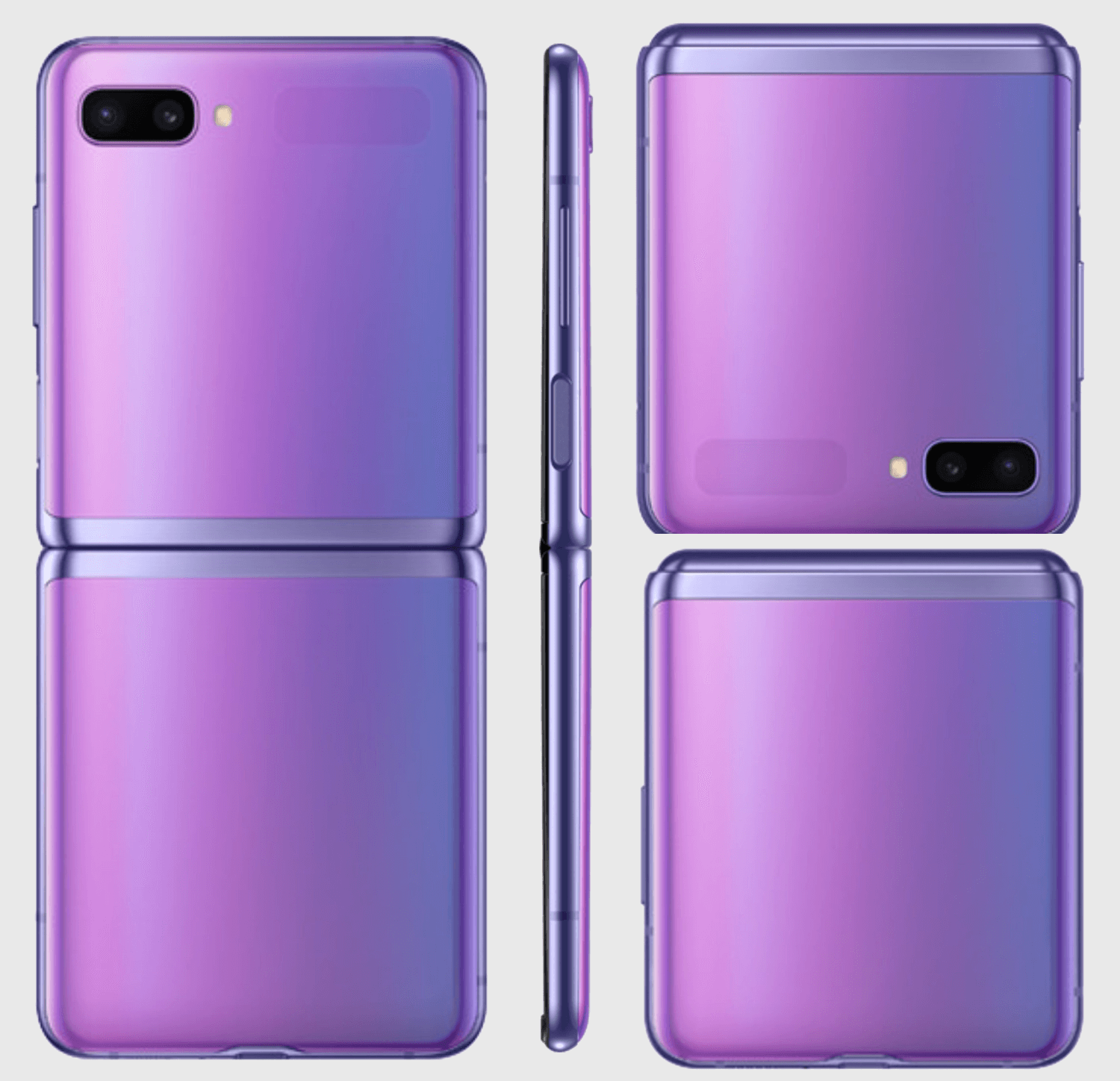 Samsung Galaxy Z Flip morado