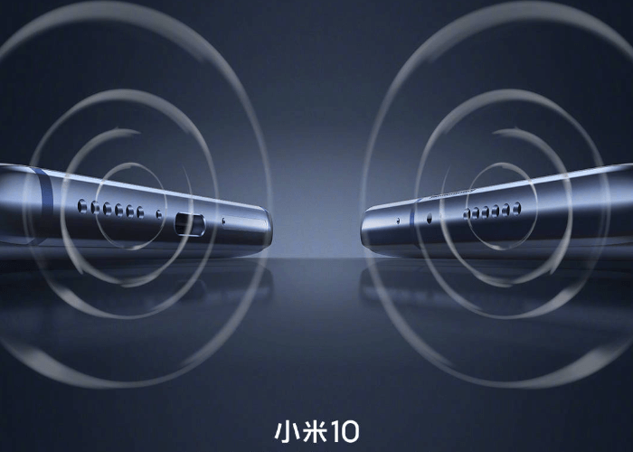 Xiaomi Mi 10 altavoces estéreo