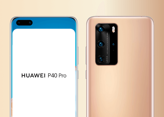 El Huawei P40 y el P40 Pro muestran su pantalla en nuevas imágenes