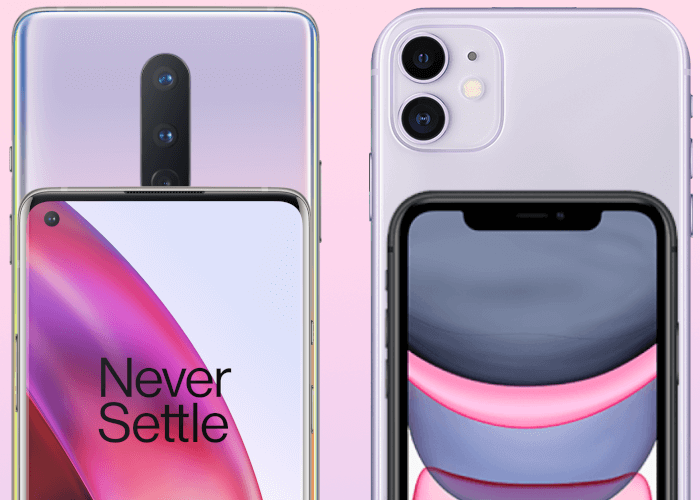 OnePlus 8 vs iPhone 11 ¿Cuál es una mejor opción?