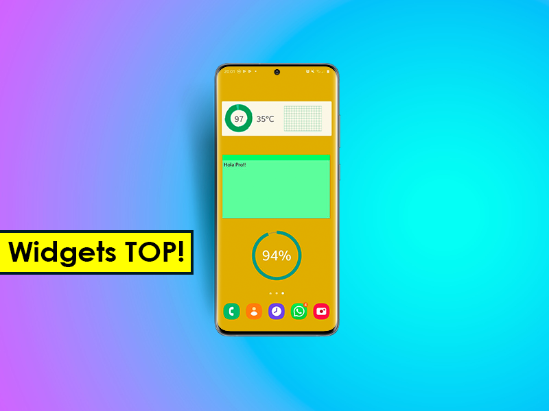 10 widgets para Android que deberías instalar en tu móvil sí o sí