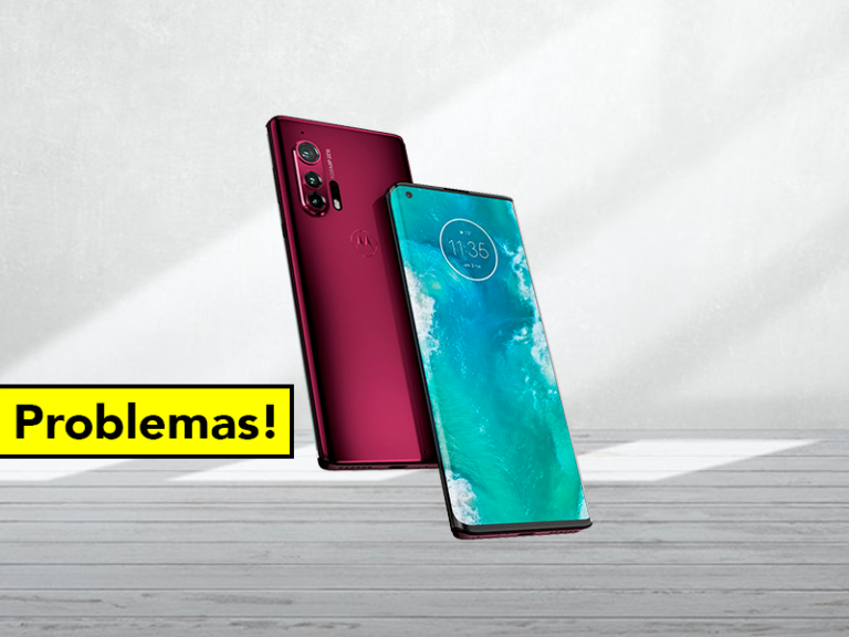 Problemas para el Motorola Edge: el nuevo gama alta tiene serios fallos en la pantalla