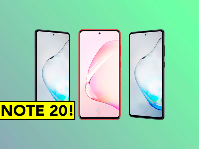 El Samsung Galaxy Note 20 llegaría con una pantalla plana