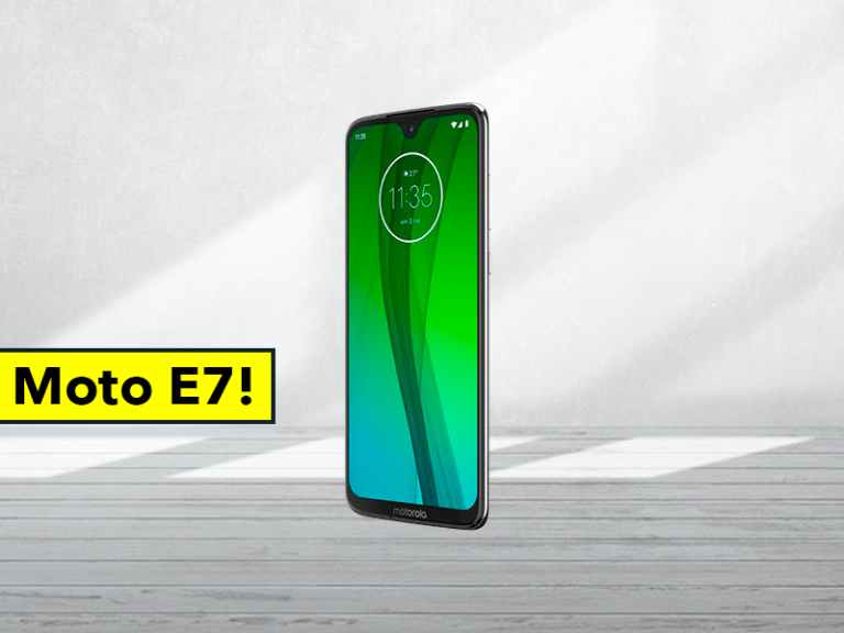 Revelado el diseño del Motorola Moto E7 y más características importantes
