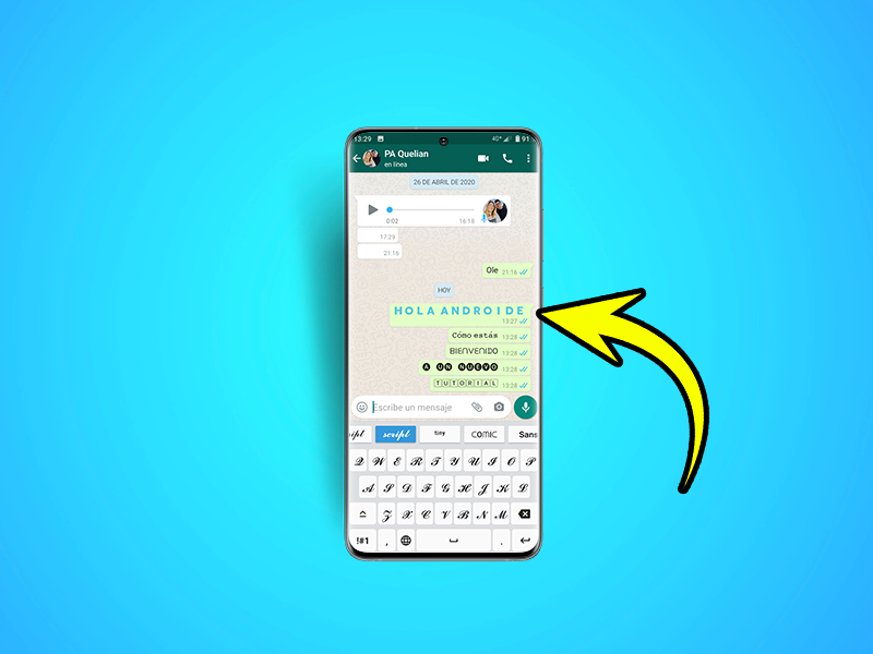 El mejor truco de WhatsApp para cambiar la forma de escribir en la aplicación
