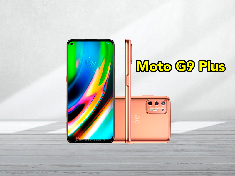 Este es el Motorola Moto G9 Plus, filtrado su diseño con todo lujo de detalles
