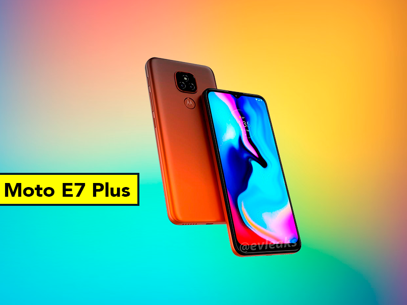 Motorola E7 Plus: filtrado el diseño del móvil más barato de Motorola