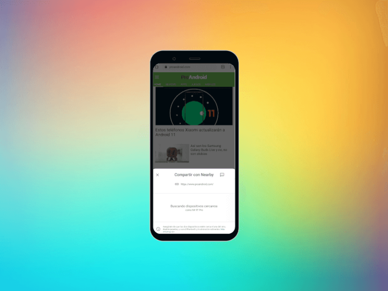 Así es Nearby Share: el AirDrop que puedes usar en Android