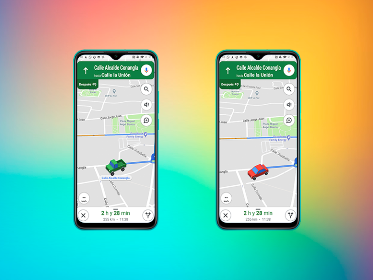 Truco para Google Maps: cambia el icono de navegación por un coche, un SUV o una camioneta