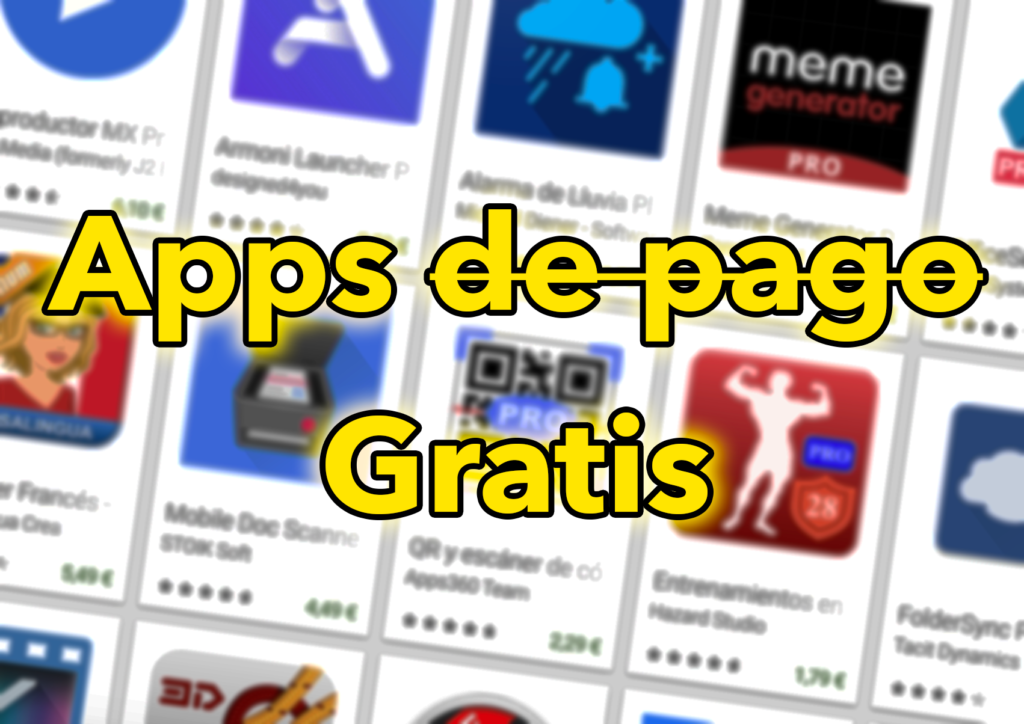 Aplicaciones Gratis por tiempo limitado que suelen costar dinero