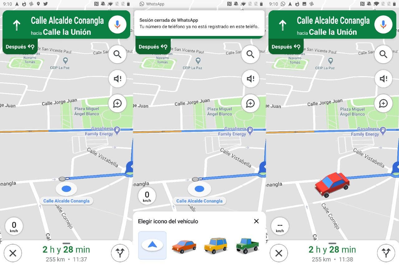 El truco más útil de Google Maps en Android Auto, tan sencillo que