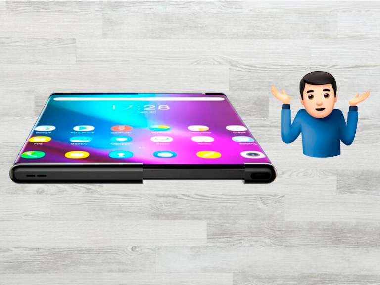 Este móvil te dejará con la boca abierta: diseño de pantalla enrollable