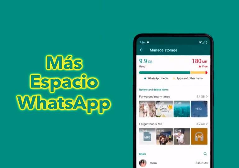 Libera espacio en WhatsApp: la nueva función que debes probar para tener más espacio