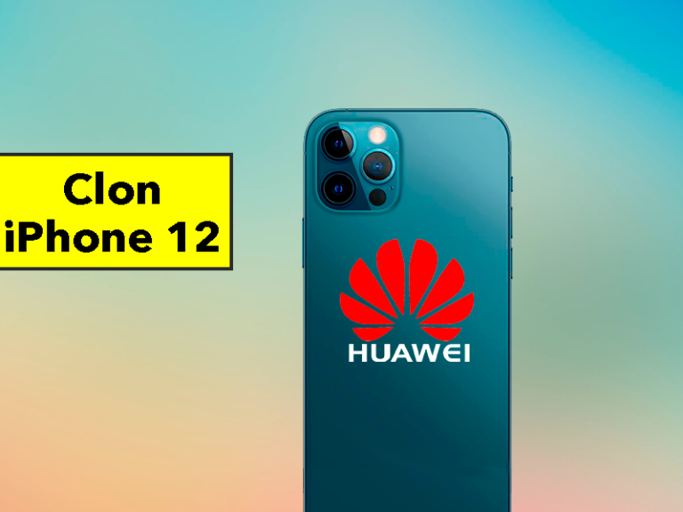 Primer clon del iPhone 12: Huawei copia descaradamente a Apple